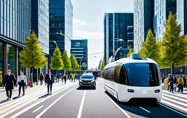 자율주행차 AI 알고리즘 - AI Decision Making at a City Intersection**

"An autonomous car approaching a complex city intersect...